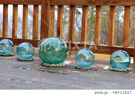 北山崎ビジターセンターのガラス浮き球 48411837