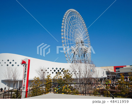 大阪 千里万博公園 EXPOCITYと観覧車 48411959
