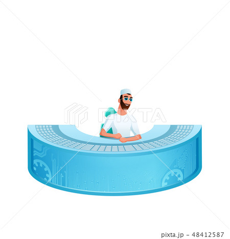 Hospital Receptionist or Clinic Reception Desk 48412587