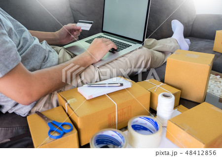 home and lifestyle concept,buying using credit card working with home and lifestyle concept,buying using credit card working with 48412856