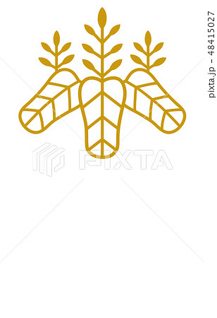 武将家紋金豊臣秀吉 48415027