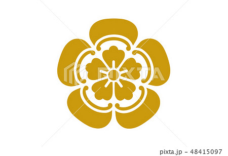 武将家紋金織田信長 48415097