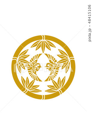 武将家紋金上杉謙信 48415106