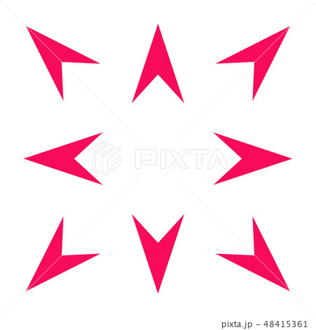 8/eight different crimson arrows in all directions 8/eight different crimson arrows in all directions 48415361