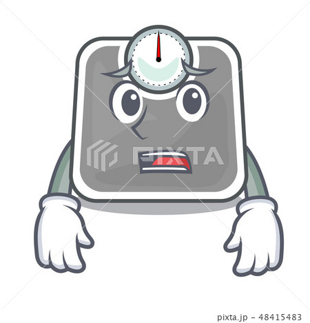 Afraid weight scala on the mascot table Afraid weight scala on the mascot table 48415483