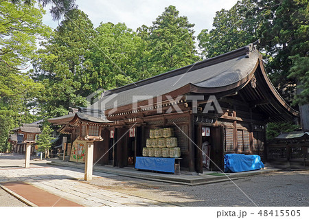 雄山神社前立社壇 48415505