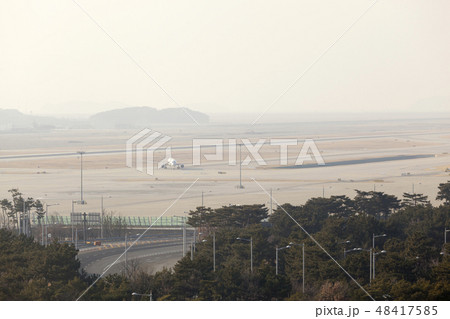 飛行機 管制塔 仁川国際空港 48417585