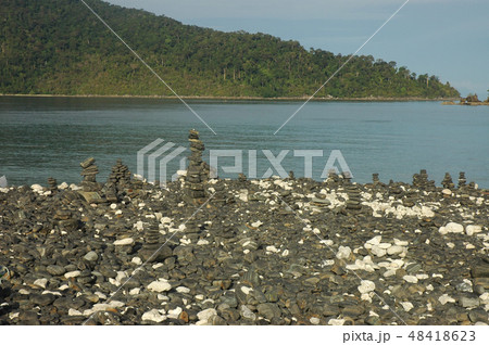 Beautiful stone on Koh Hin Ngam 48418623