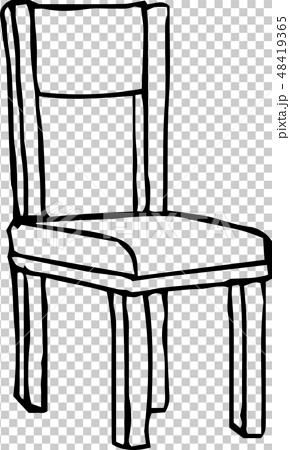 椅子手繪粗草圖 48419365