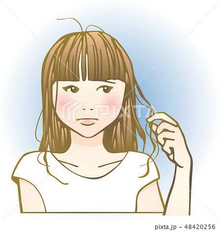 ダメージヘア女子 ダメージヘア女子 48420256