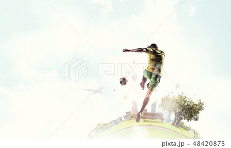 Hot football player Hot football player 48420873