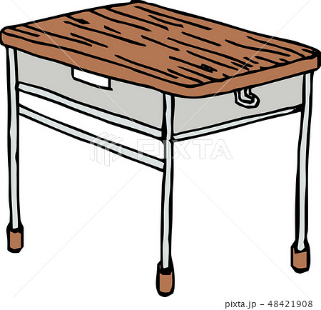 机　テーブル　手描き　ラフスケッチ 48421908