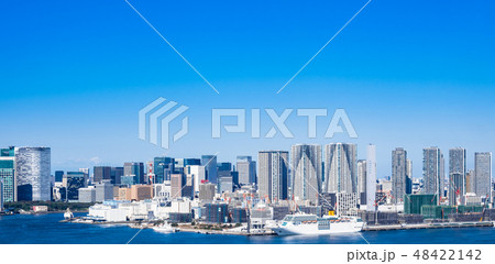 東京　晴海埠頭と湾岸エリア 48422142