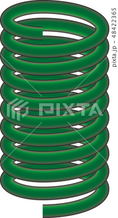 バネのイラスト素材