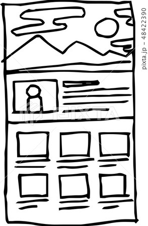Sketching a Website Layout Web Design Process