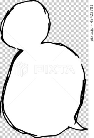 Hand-made cartoon hand-drawn rough sketch - Stock Illustration ...