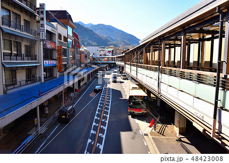 箱根湯本駅前の景色 48423008