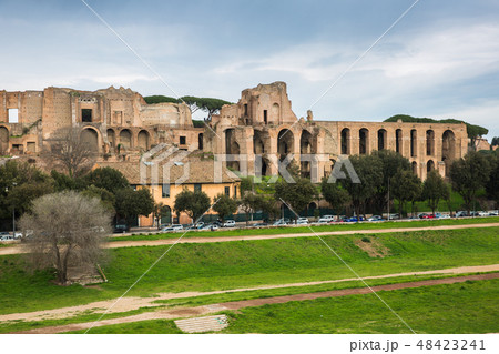 Palatine Hill Ruins Circus Maximus Rome 48423241