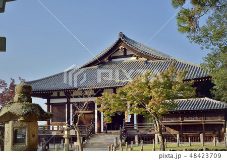 世界遺産　国宝　東大寺法華堂 48423709