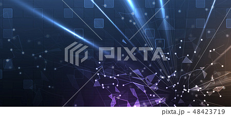 abstract futuristic computer technology business 48423719
