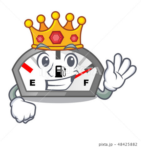 King gasoline indicator in the a mascot 48425882