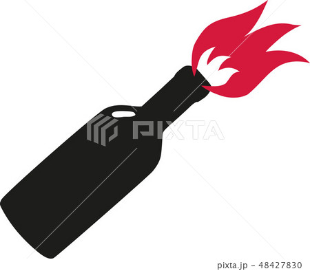 Molotov cocktail icon 48427830