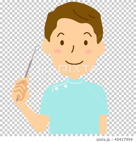 牙醫男性牙科鏡 48427994