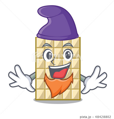 Elf chocolate white in the shape character 48428802