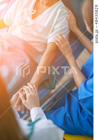 asian woman doctor encouragement and supportive asian woman doctor encouragement and supportive 48430829