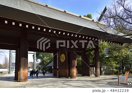 靖国神社 神門(東京都千代田区) 靖国神社 神門(東京都千代田区) 48432239