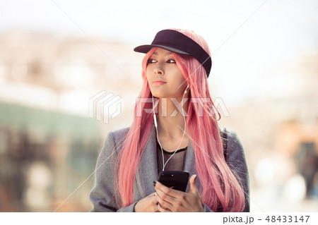 Japan anime cosplay. Fashion Asian girl. 48433147