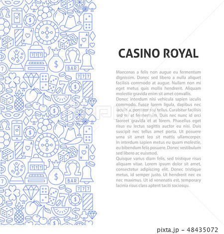 Casino Royal Line Pattern Concept Casino Royal Line Pattern Concept 48435072