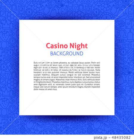 Casino Night Paper Template Casino Night Paper Template 48435082