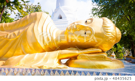 Buddhist temple in koh Samui, Thailand. 48435625