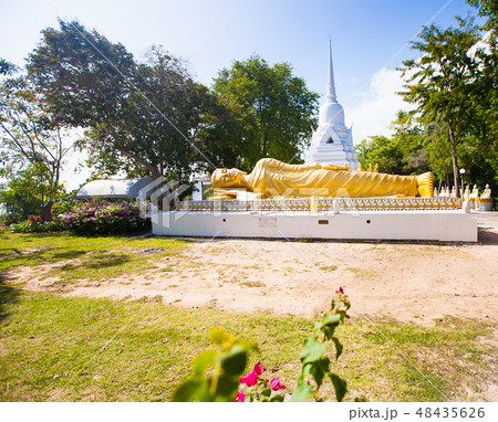 Buddhist temple in koh Samui, Thailand. 48435626
