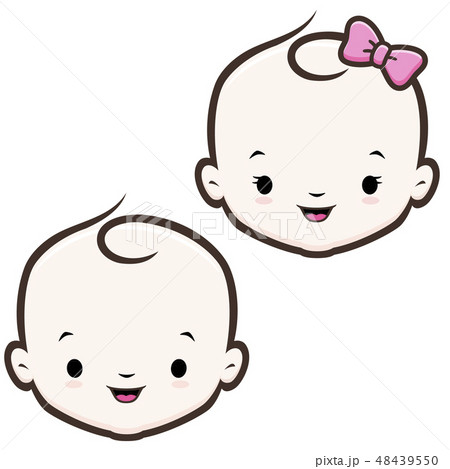 baby faces clip art