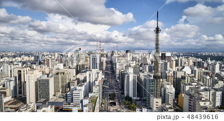 Paulista Avenue, Sao Paulo city, Brazil 48439616