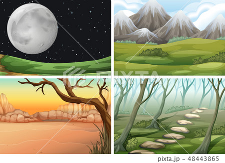 Set of different scene Set of different scene 48443865