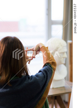 美術アトリエ 石膏デッサン 美術アトリエ 石膏デッサン 48445537