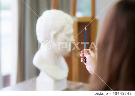 美術アトリエ 石膏デッサン 美術アトリエ 石膏デッサン 48445545