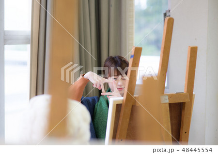 美術アトリエ　石膏デッサン 48445554