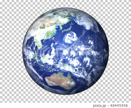 Earth (a huge typhoon in the vicinity of Japan) 48445936