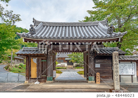 山口市 常栄寺の山門風景 山口市 常栄寺の山門風景 48446023