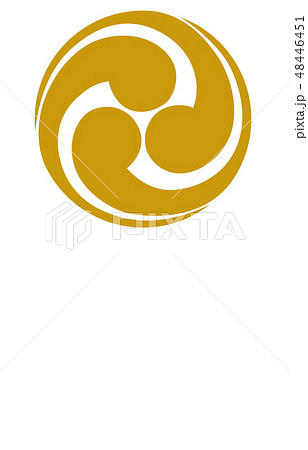 武将家紋金小早川秀秋 武将家紋金小早川秀秋 48446451