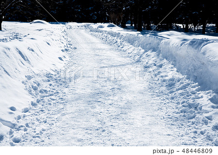雪 雪道 雪 雪道 48446809