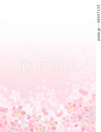 桜 水彩風 テクスチャー 桜 水彩風 テクスチャー 48447135