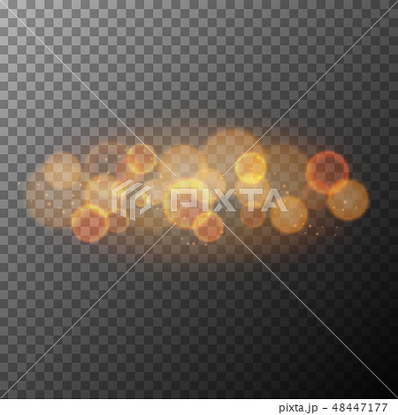 Orange rings of light on gray background 48447177