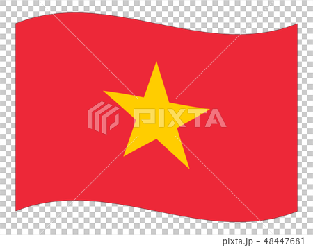 越南社會主義共和國國旗與保證金 越南社會主義共和國國旗與保證金 48447681
