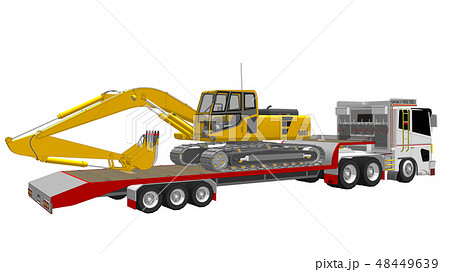 トレーラー・バックホー3 48449639