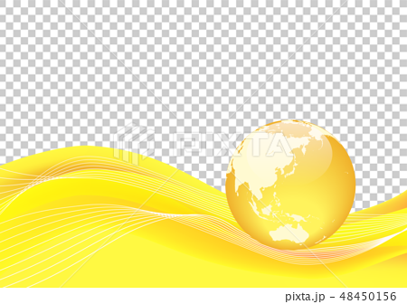 Yellow Earth and Wave Abstract Background -... - Stock Illustration  [48450156] - PIXTA